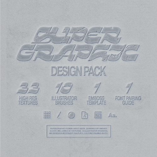 Supergraphic Design Pack - High Res Textures + More – supergraphic.co