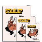 Stable? – Print