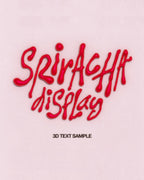 Sriracha Display Font